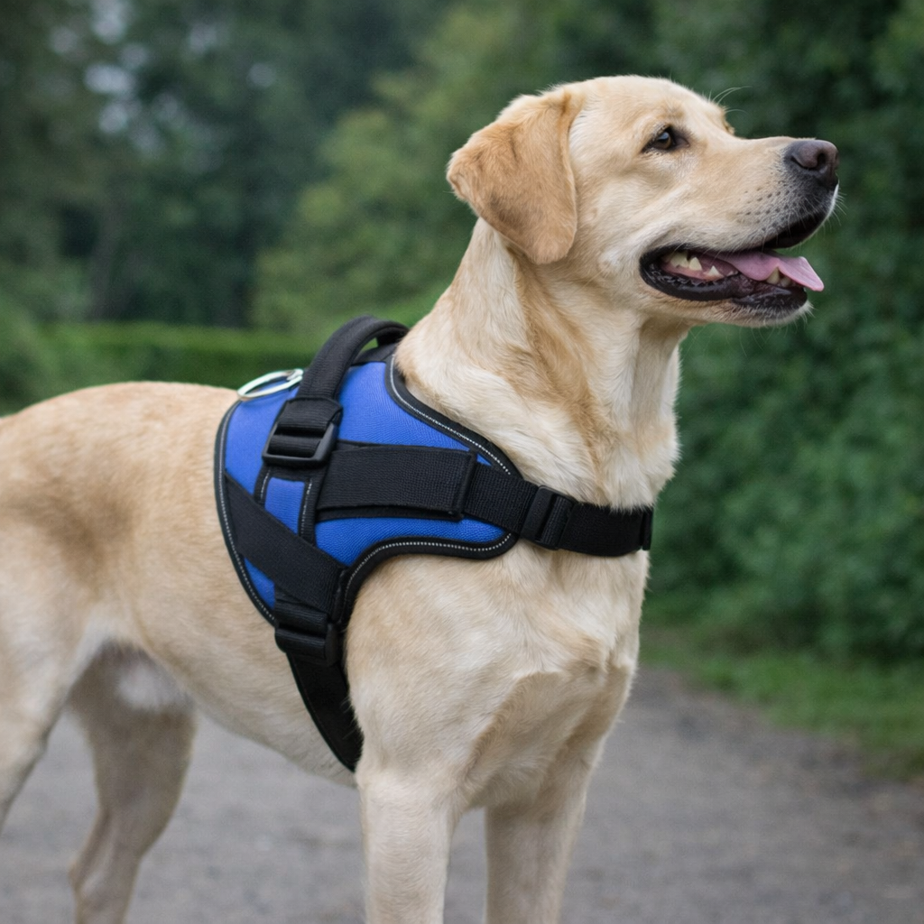 PawGlide™ Peitoral Anti-Puxão Premium com Alça de Controlo